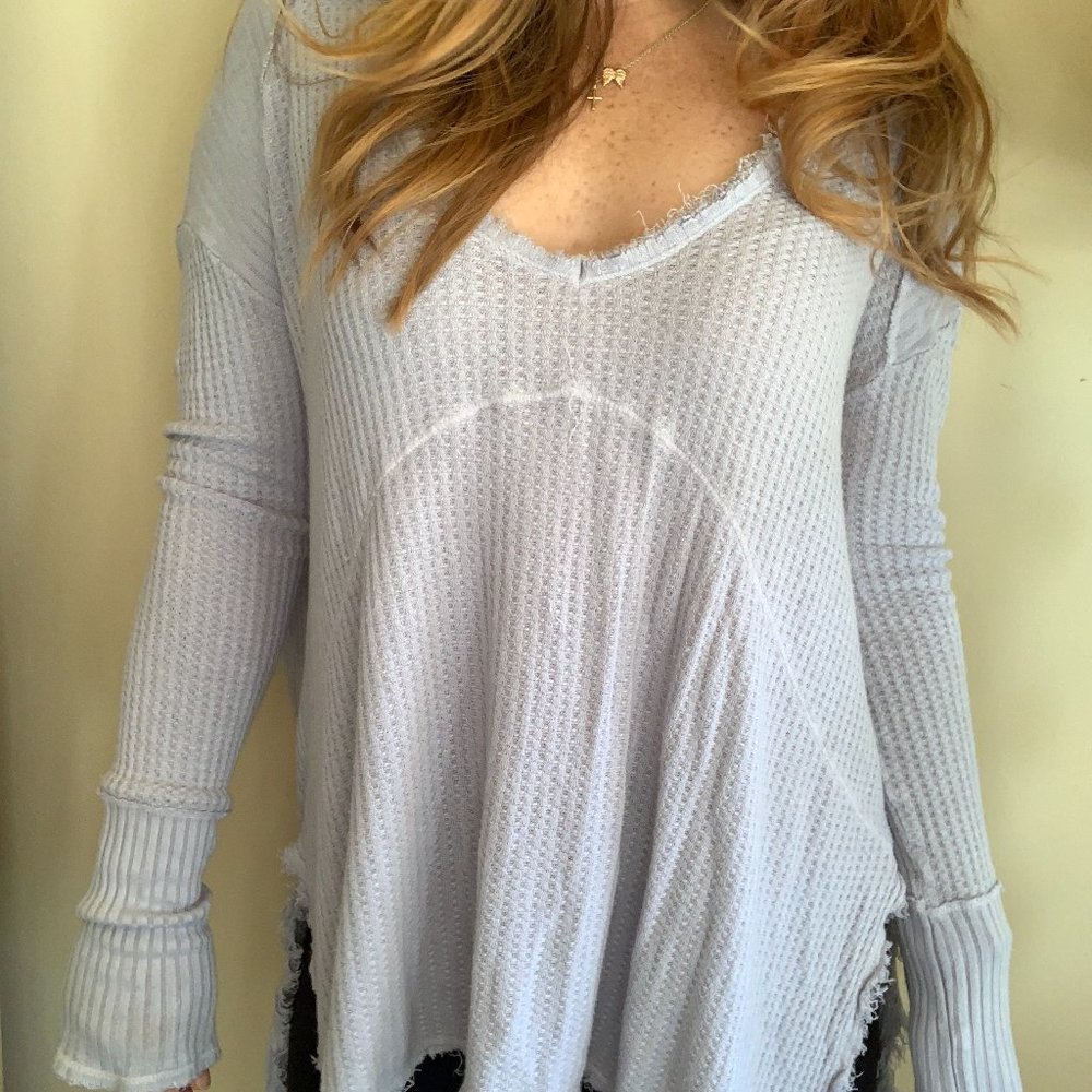 Free People Soft Lavender Tunic - Medium